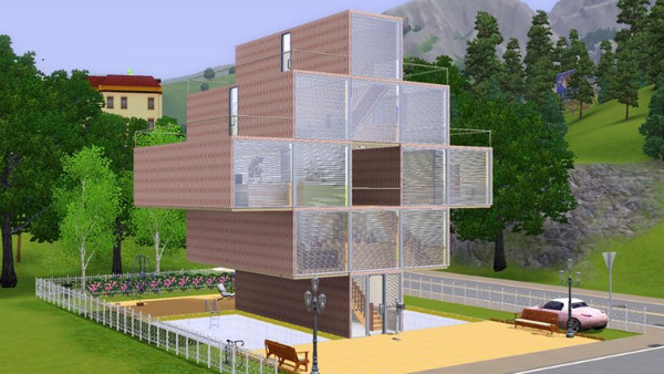 Sims 3 — Flower House by jsnet — Jsnet.com.br