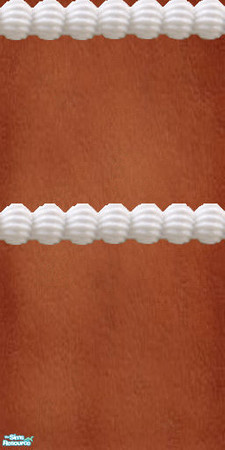 Sims 2 — Gingerbread frosting wall set - Wlgbfrosttrimmid by Kaeliana BrightStar — A Gingerbread frosting wall set for