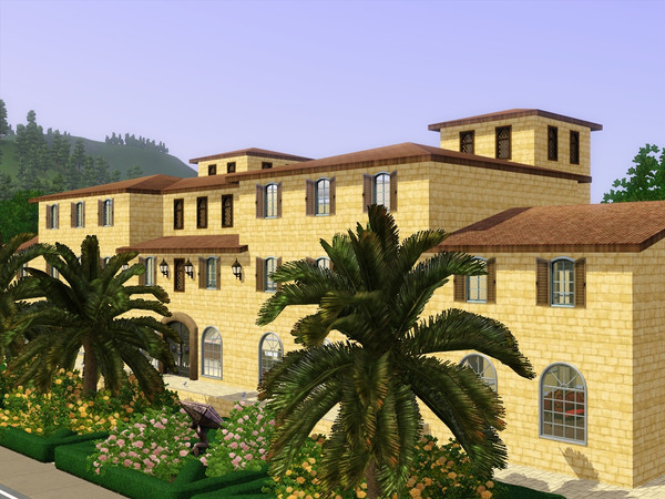 Sims 3 — Museum of History by simperfect1991 — This museum has a lot of historical art. There is a basement, a lot of