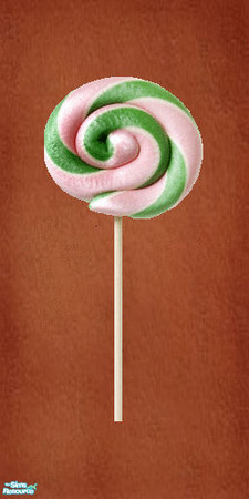 Sims 2 — Gingerbread lolly pop pink green white with frosting walls - Wlgblollypoppnkgrnwht by Kaeliana BrightStar —