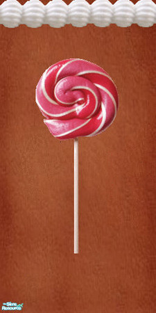 Sims 2 — Gingerbread pink red white lolly pop and frosting wall - Wlgblollypoppnkredwhtfrosttrim by Kaeliana BrightStar —