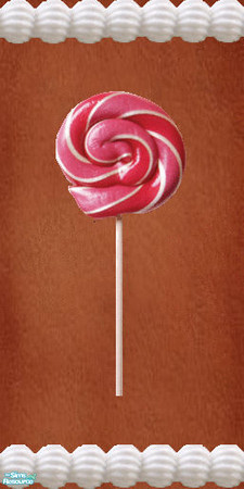 Sims 2 — Gingerbread pink red white lolly pop and frosting wall - Wlgblollypoppnkredwhtfrosttrimbase by Kaeliana BrightStar
