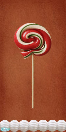 Sims 2 — Gingerbread Red white green lolly pop and frosting wall set - Wlgblollypopredwhtgrnfrostbase by Kaeliana