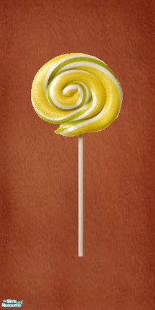 Sims 2 — Gingerbread yellow green white lolly pop frosting wall set  - Wlgblollypopyllwgrnwht by Kaeliana BrightStar —