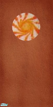 Sims 2 — Gingerbread orange candy wall set - Wlgbcndyor by Kaeliana BrightStar — Gingerbread walls with orange candy for