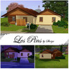Sims 3 — Les Pins by So Mysterious — Beautiful little house with one room and a bathroom, a terrace, a garden and a spot