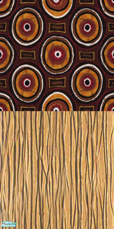 Sims 2 — Salon Max TC48- Wallpaper by MysticVelvet — Retro Wallpaper to match my Salon Max TC48.