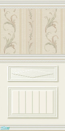 Sims 2 — Panel wall  by annefranzen — 