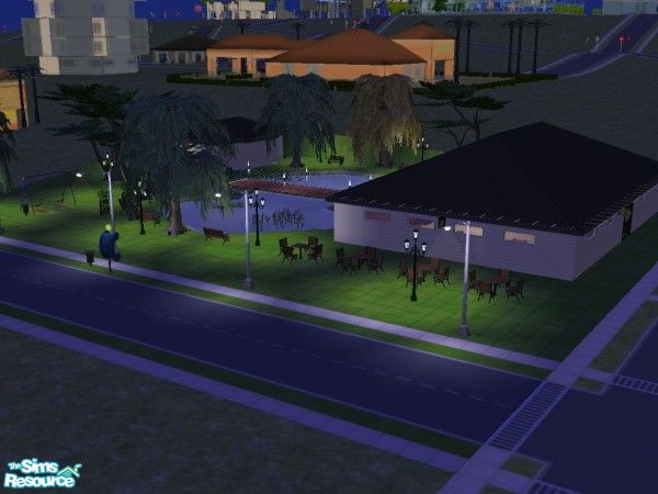 Sims 2 — Lakenton Park and Restaurant by Ryx1234 — My second attempt at a park. It's good for a second time right? well