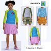 Sims 3 — Oepu CF Pullover + Skirt by oepu — Pullover and Skirt for female childs by oepu.