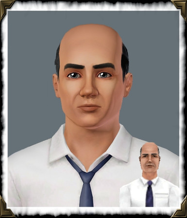 Sims 3 — Jeff Pleasant by frisbud — Part of my Sims1 conversion series. Jeff and his family are new to the neighborhood.