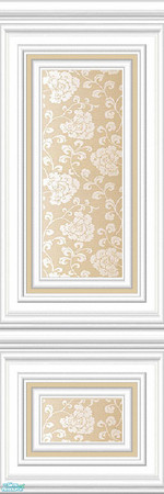 Sims 2 — jsf2WPFWFloralCitress by jsf — Warm and neutral light brown, beige and tan are shaded to form a citrus colored