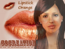 Sims 3 — ORANGE LIPSTICK by G2creation — ORANGE LIPSTICK