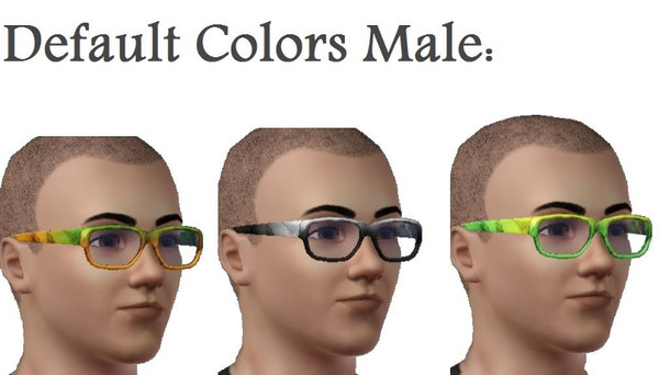 Sims 3 — Gradient Glasses Male by TheNinthWave — Gradient Glasses wearable by Teens - Elders.