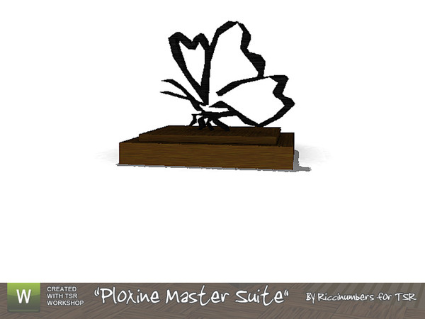 Sims 3 — Ploxine Master Suite Statue by TheNumbersWoman — Just a statue type thingo for deco. By RicciNumbers at TSR.