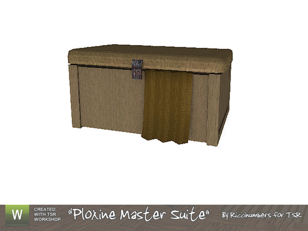 Sims 3 — Ploxine Master Suite Chest by TheNumbersWoman — The chest of chest. Of chests of chests. And there you have it.