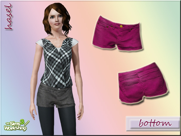 Sims 3 — Distressed Denim Short  by hasel — Enjoy..