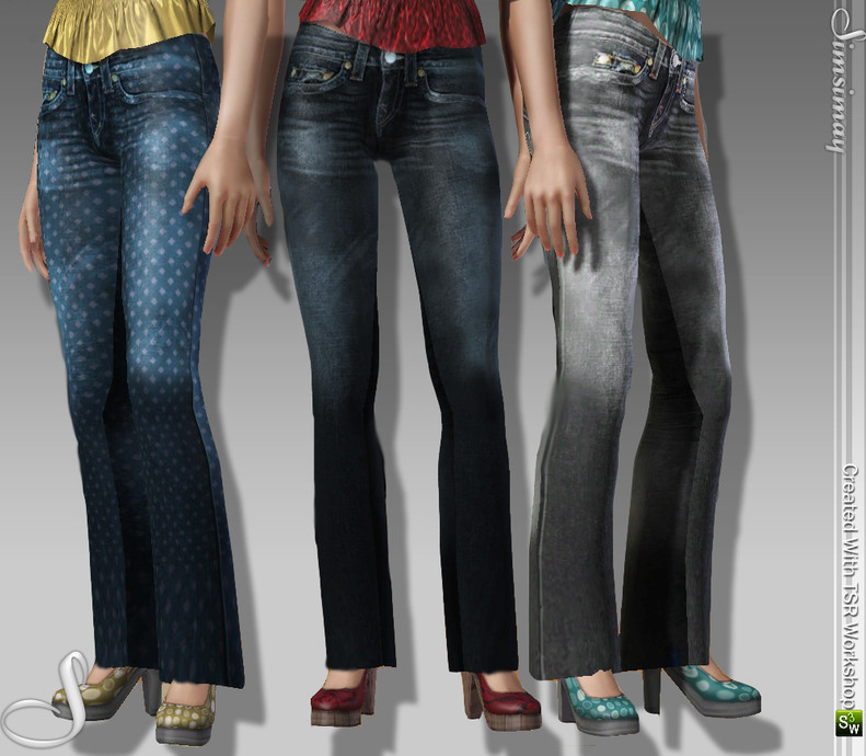 The Sims Resource - Breezy Casual Set - Jean