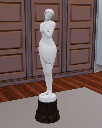 Sims 3 — What Are You Lookin At Sculpture For Sims 3 by TheNinthWave — 2 Channels found in decorative, misc.