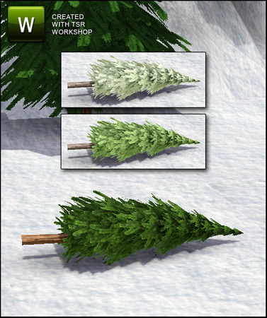 Sims 3 — XMas Market Single Tree by sim_man123 — XMas Market Single Tree, sim_man123 from TSR. TSRAA.