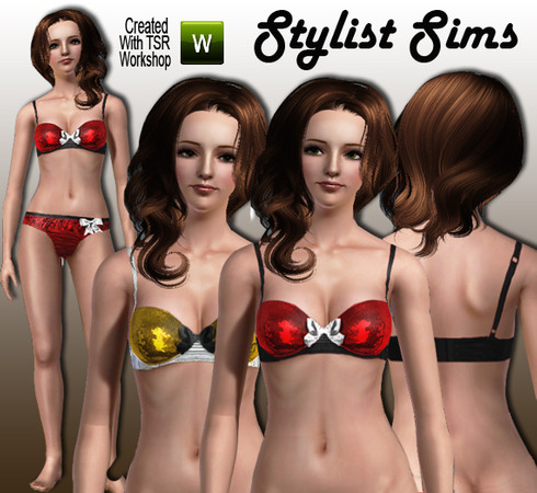 Sims 3 — Sequin Bra by Ekky_Sims — 
