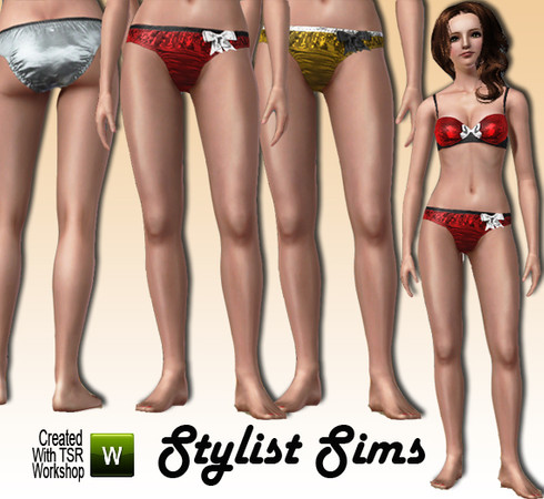 Sims 3 — Sequin Brief by Ekky_Sims — 