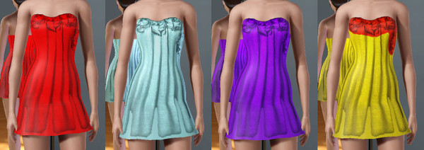 Sims 3 — DressTank by Tanemi — No Description