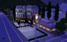 Sims 3 — Mirabello Dining Square - Diner and Bistro on one lot! by vgsims — This is a community lot that replaces the