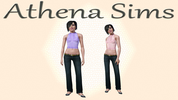 Sims 3 — Ruffle Blouse by athena31 — Ruffle Blouse button down. 