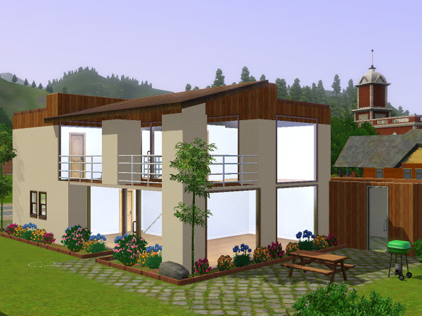 Sims 3 — Tender by matomibotaki — Again another house for your sims. So much rooms for a family. Play like you want with