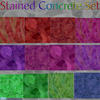 Sims 2 — Colorful Stained Concrete by ad27 — This brilliant set looks elegant yet fun and modern at the same time! It