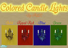 Sims 2 — 4 Elegant Candle Light Recolors by ad27 — Why just use the boring rusty candles, when you can have elegant gold,