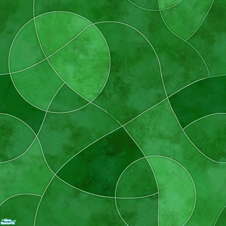 Sims 2 — Colorful Stained Concrete - Greenstained by ad27 — This brilliant stained concrete looks elegant yet fun and