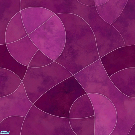 Sims 2 — Colorful Stained Concrete - Mauve by ad27 — This brilliant stained concrete looks elegant yet fun and modern at