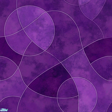 Sims 2 — Colorful Stained Concrete - Purple by ad27 — This brilliant stained concrete looks elegant yet fun and modern at