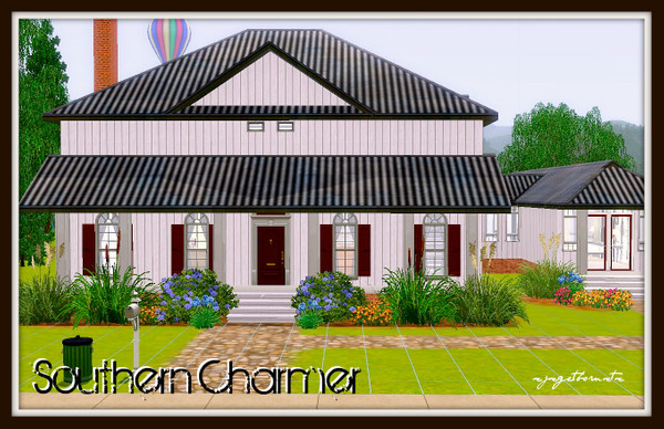Sims 3 — Southern Charmer by xjxgetbornxtx31 — This beautful southern charmer has it all! 4 bedrooms, 4 baths, living