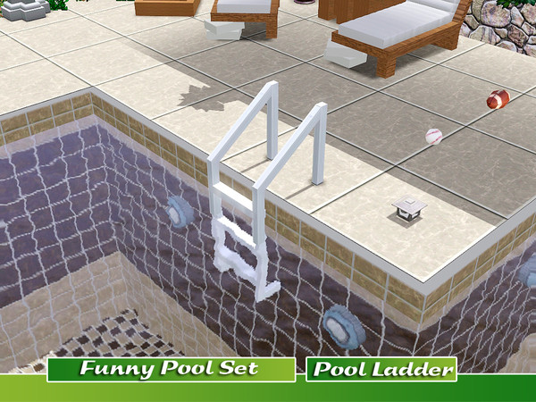 Sims 3 — Funny Pool Ladder by brandontr — BrandonTR@TSR