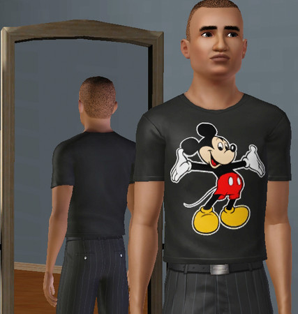Sims 3 — Mickey Mouse by KevinTroy — Mickey Mouse top
