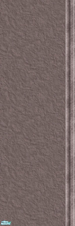 Sims 2 — Studio K Stucco Too 03b - Plum Brown by StudioKhagerks — 