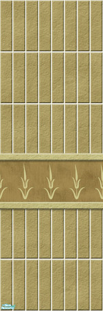 Sims 2 — Studio K Vertical Long Subway - Coriander by StudioKhagerks — 