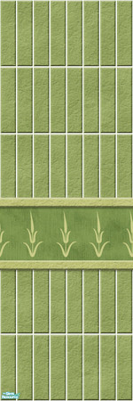 Sims 2 — Studio K Vertical Long Subway - Asparagus by StudioKhagerks — 