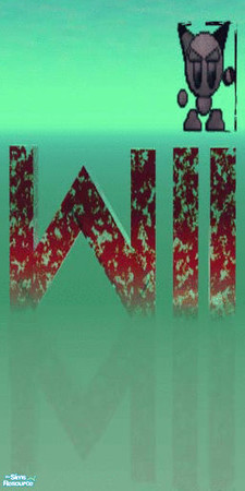 Sims 2 — Wii Horror by Almoace — This is one of many Nintendo Wii wallpapers I have made. By Almoace.
