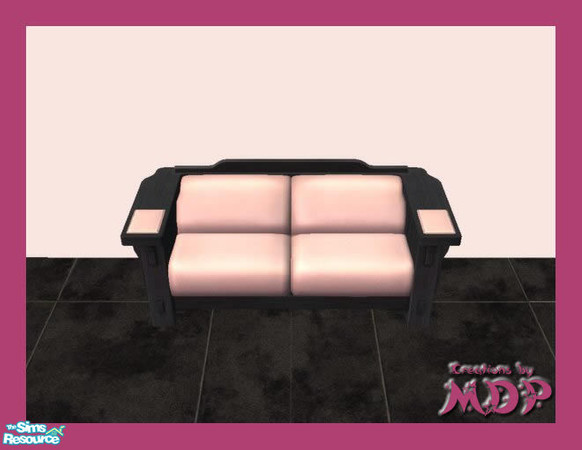 Sims 2 — MDP Pastel Pink Mission Seats by MelandStv — There are 6 colourful upholsteries in this set. Colours the living