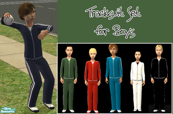 Sims 2 — Tracksuit Set for Boys by buckeye906 — 