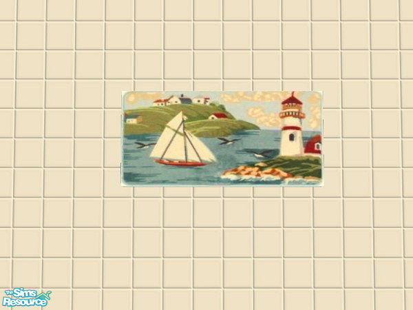 Sims 2 — Bathtime Bath Rugs - Hat Bathrug05 by hatshepsut — Safe waters.