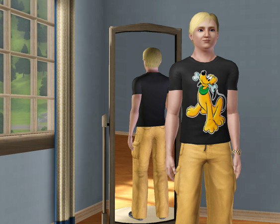 Sims 3 — Disney Tops Set - Pluto by KevinTroy — Disney Tops Set - Pluto