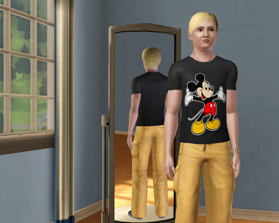 Sims 3 — Disney Tops Set - Mickey Mouse by KevinTroy — Disney Tops Set - Mickey Mouse
