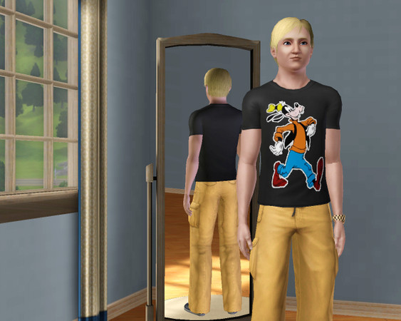 Sims 3 — Disney Tops Set - Goofy by KevinTroy — Disney Tops Set - Goofy