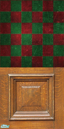 Sims 2 — Dirty Holiday Panel Set 01 - Wall 08 by ayyuff — 