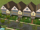 Sims 2 — Harrison Townhomes by squeakers — For the first time offered ever, a home meant for roommates! These lovely